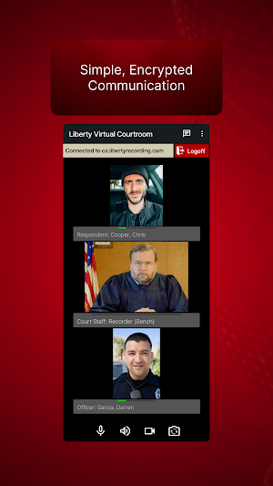 Liberty Virtual Courtroom Screenshot 1