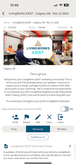LivingWorks Connect Screenshot 3