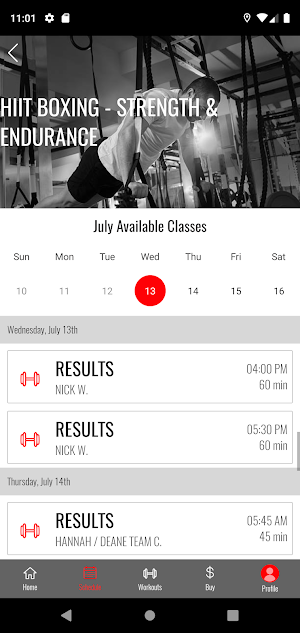 RESULTS PGH Screenshot 2