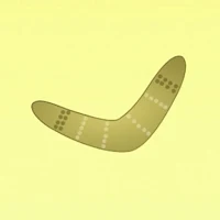 Boomerang in Desert