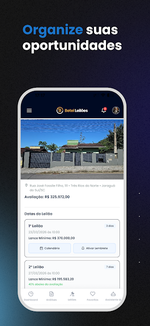 Betel Leilões Screenshot 1