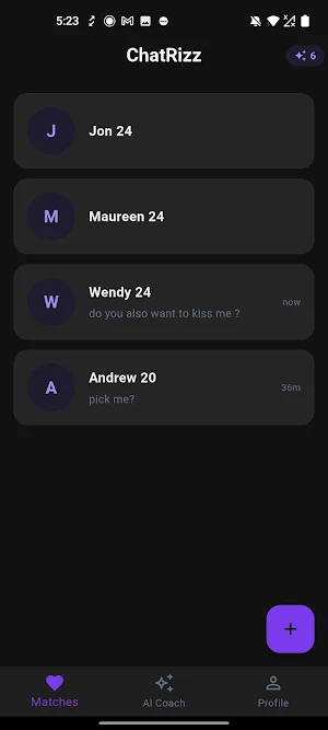 ChatRizz Screenshot 1