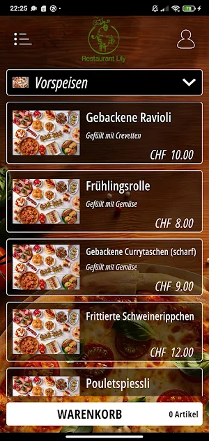 China Restaurant Lily Screenshot 0