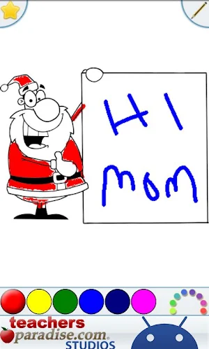 Christmas Coloring Book Games Screenshot 2