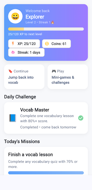 English Adventure Lab Screenshot 0
