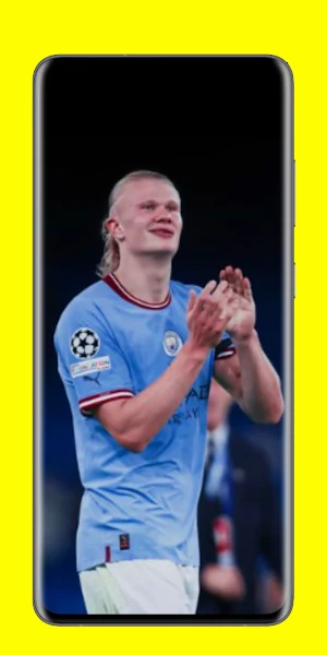 Erling Haaland 4K Wallpaper Screenshot 2