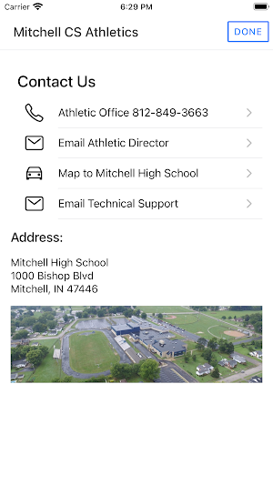 Mitchell CS Athletics, Indiana Screenshot 3
