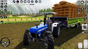 Big Tractor Farming Games 2023 Screenshot 0