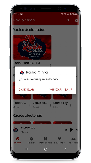 Radio Cima HN Screenshot 3