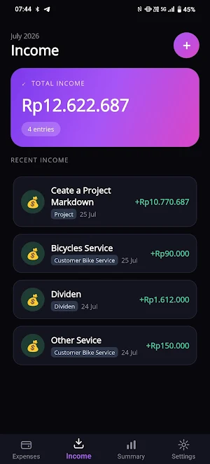FinSave Screenshot 2