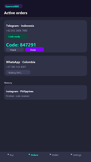 SparrowSMS Screenshot 2