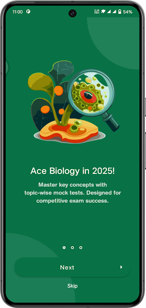 Biology Knowledge Quiz Screenshot 1