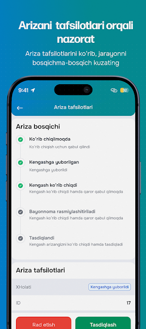 Yoshlar fondi Screenshot 1