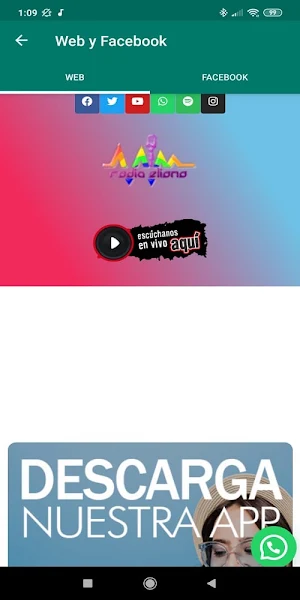 Radio Eliana Screenshot 1