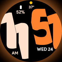 Half Numbers - Watch face