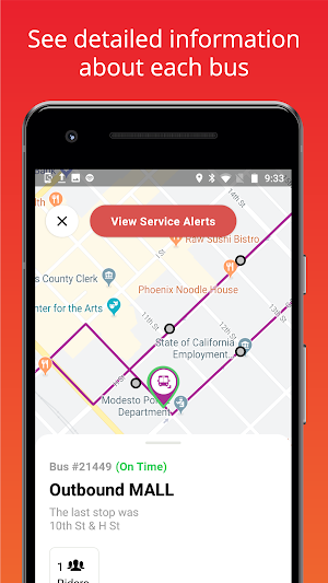 Modesto myStop Screenshot 3