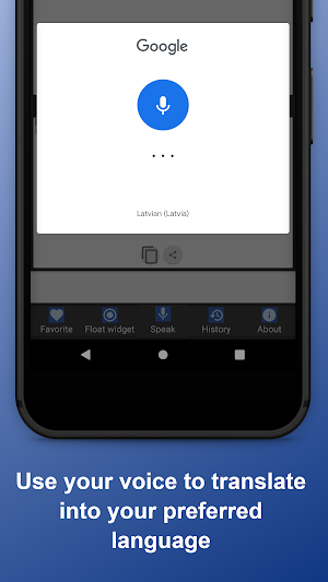 English to Latvian Translator Screenshot 2