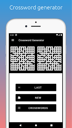 Crossword Generator Screenshot 0