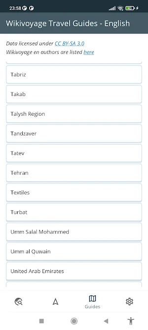 Iran Offline Map Screenshot 2