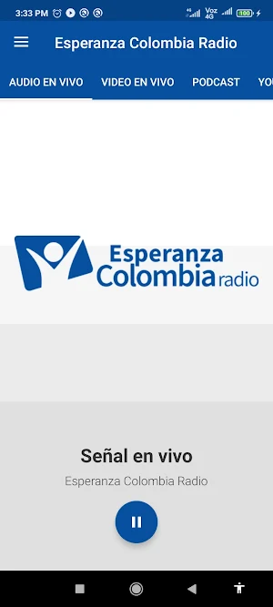 Esperanza Colombia Radio Screenshot 0