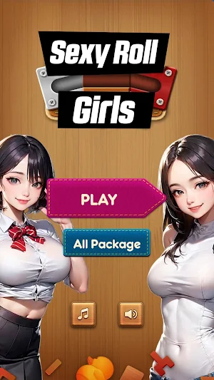 Sexy roll girls: slide ball Screenshot 0