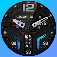 SH068 Watch Face, WearOS watch