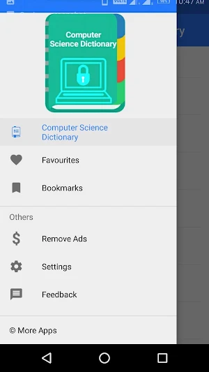 Computer Science Dictionary Screenshot 0