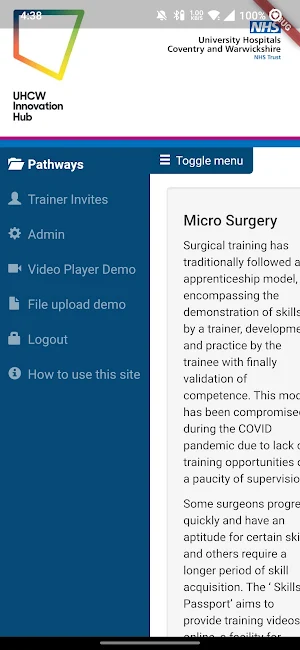 MicroSkills Screenshot 0