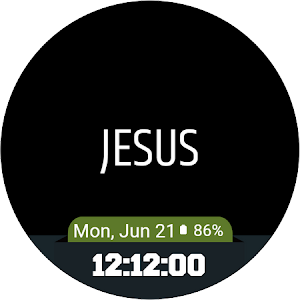 Watch Face Wear OS Jesus Screenshot 3