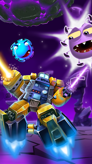 Droid O - Space Shooter Games Screenshot 0