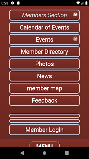 CAAO Mobile App Screenshot 1