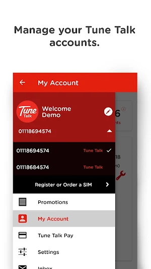 Tune Talk Screenshot 0