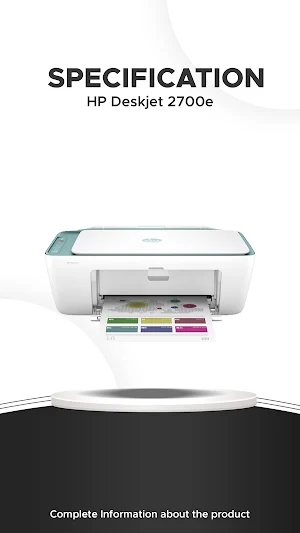 HP DeskJet Printer App Guide Screenshot 0