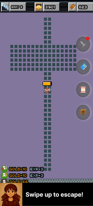 Scroll Dungeon:Shorts RPG Screenshot 1