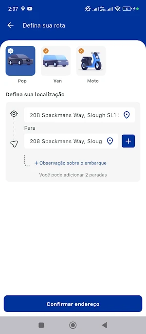 Rotta Passageiro Screenshot 1