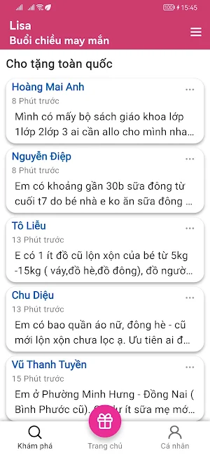 VnShare - Lan tỏa yêu thương Screenshot 1