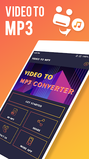 Simple Video to mp3 Converter Screenshot 0