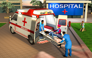City Ambulance Rescue Emergency Driving Screenshot 1