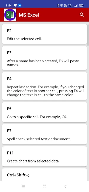 Computer Shortcut keys (All in Screenshot 3
