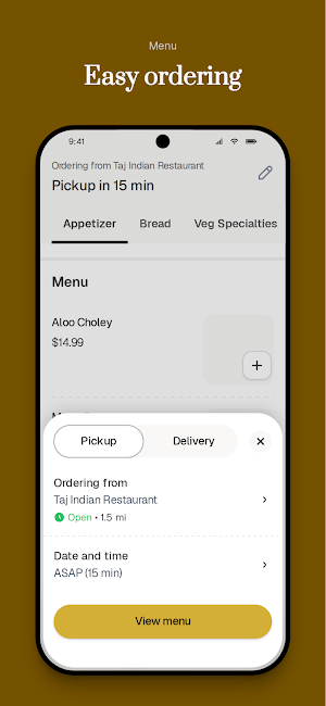 Taj Indian Restaurant To Go Screenshot 2