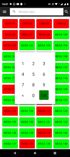 One Soluções App Garçom Screenshot 2