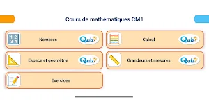 Cours Maths CM1 Screenshot 0