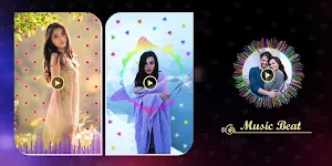 Music Beats Video Maker - Lyrical.ly Video Status Screenshot 0