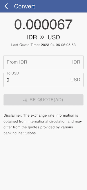 USD to IDR Screenshot 3
