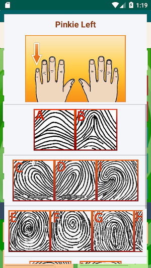 Fingerprint Talent Analysis Screenshot 3