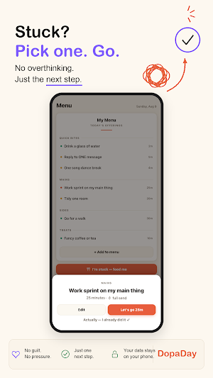 DopaDay: ADHD Day Planner Screenshot 1