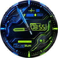 Cyber Tech 01 Watch Face