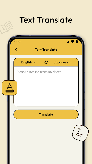 Thradgo Translator & Voice App Screenshot 1
