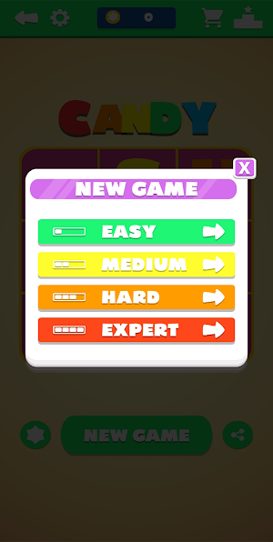 Candy Sudoku Screenshot 1