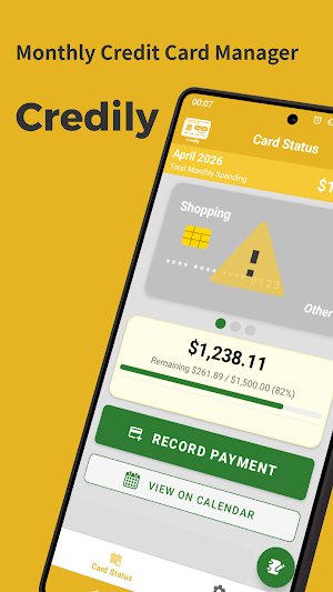 Credily - Easy Card Manager Screenshot 0